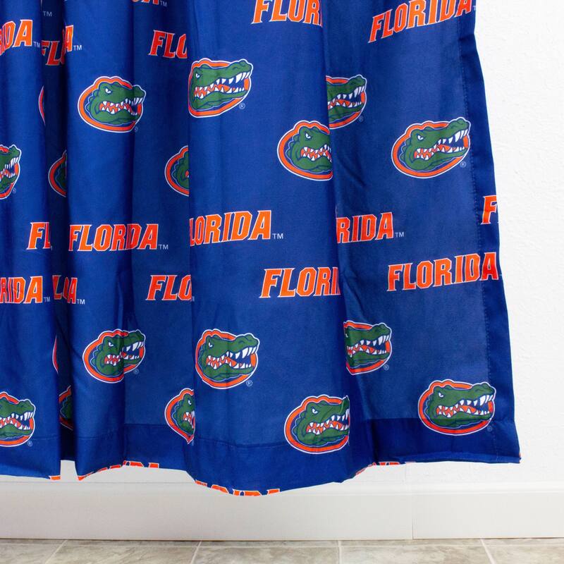 Florida Gators Printed Shower Curtain Cover - 70" x 72"