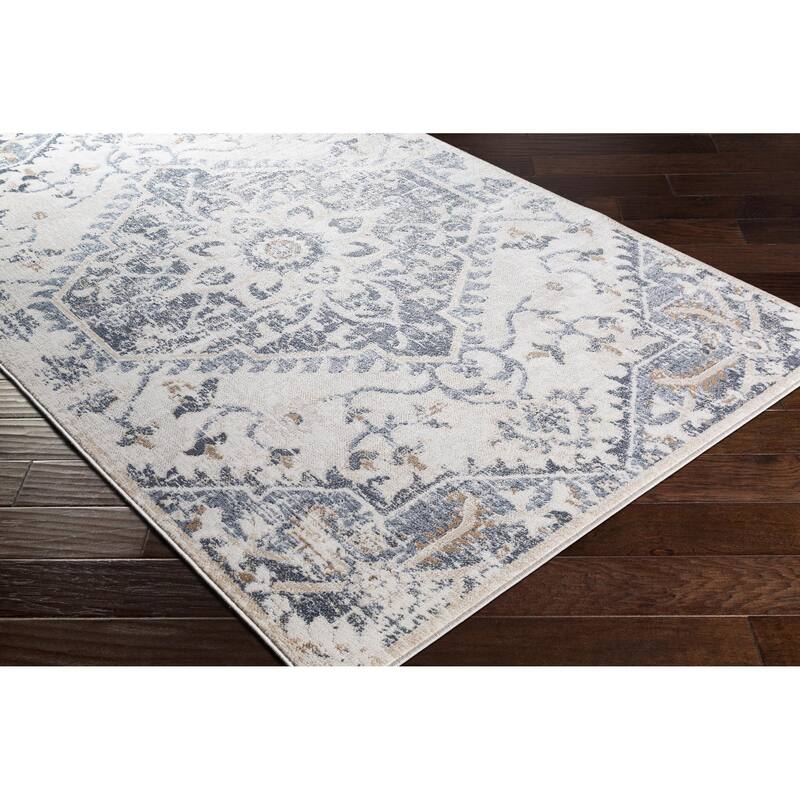 Livabliss St Tropez Updated Traditional Diamond Area Rug