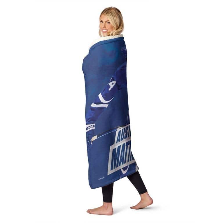 NHL Player Silk Touch Sherpa Throw Blanket
