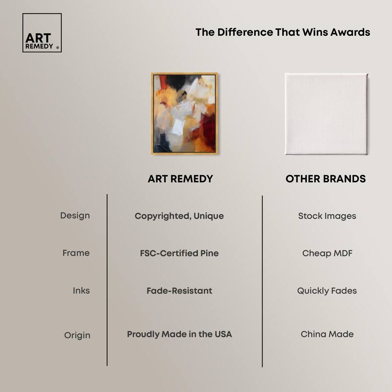 Earth and Fire III Canvas by Art Remedy