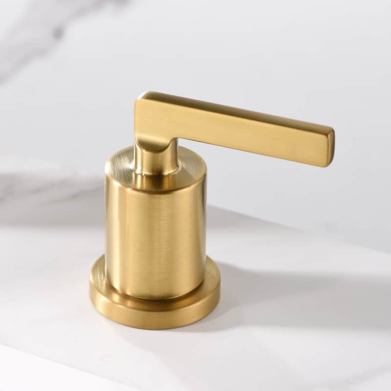 Luxier WSP04-T Widespread Bathroom Faucet with Pop-Up Drain