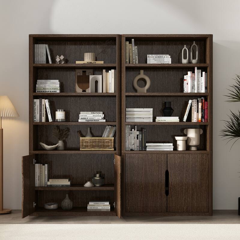 Manhattan Comfort Rivington Modern 40 In Bookcase Cabinet