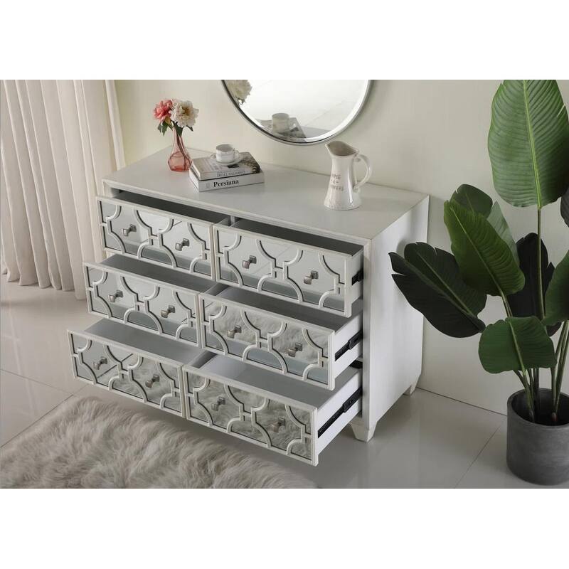 6-Drawer 48" Double Dresser
