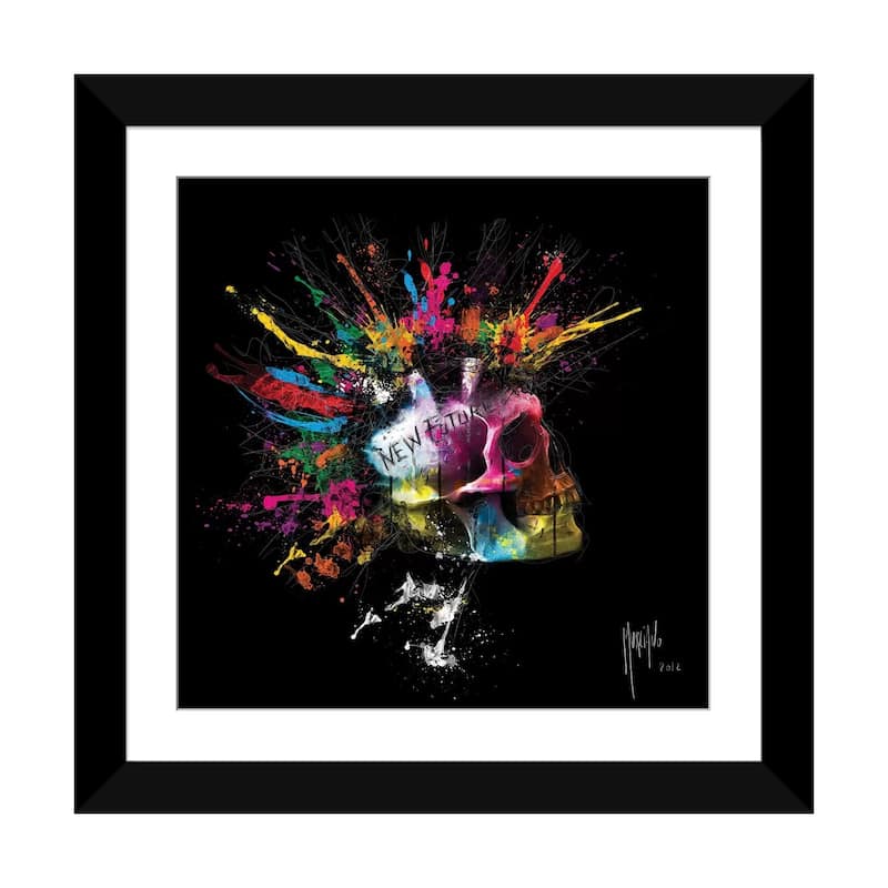 iCanvas "New Future" by Patrice Murciano - Black - 24x24x1
