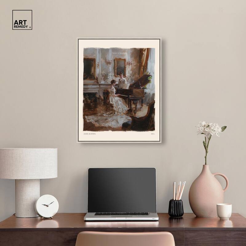 Sense and Sensibility Scene Canvas by Art Remedy
