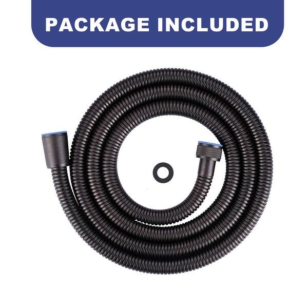 Stainless Steel Shower Converter Hose – G1/2 Thread, Flexible Bathtub Shower Attachment, Durable & Wear-Resistant