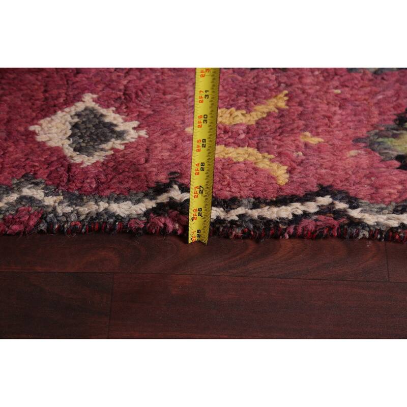 Tribal Oriental Moroccan Dining Room Area Rug Wool Hand-knotted Carpet - 8'0" x 11'0"