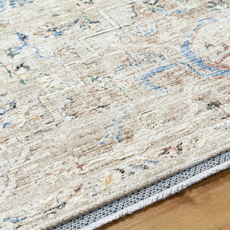 Livabliss Rivaldo Traditional Medallion Area Rug