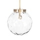 preview thumbnail 5 of 4, Uttermost 21622 Gaia 15" Wide Pendant with Water Glass Shade