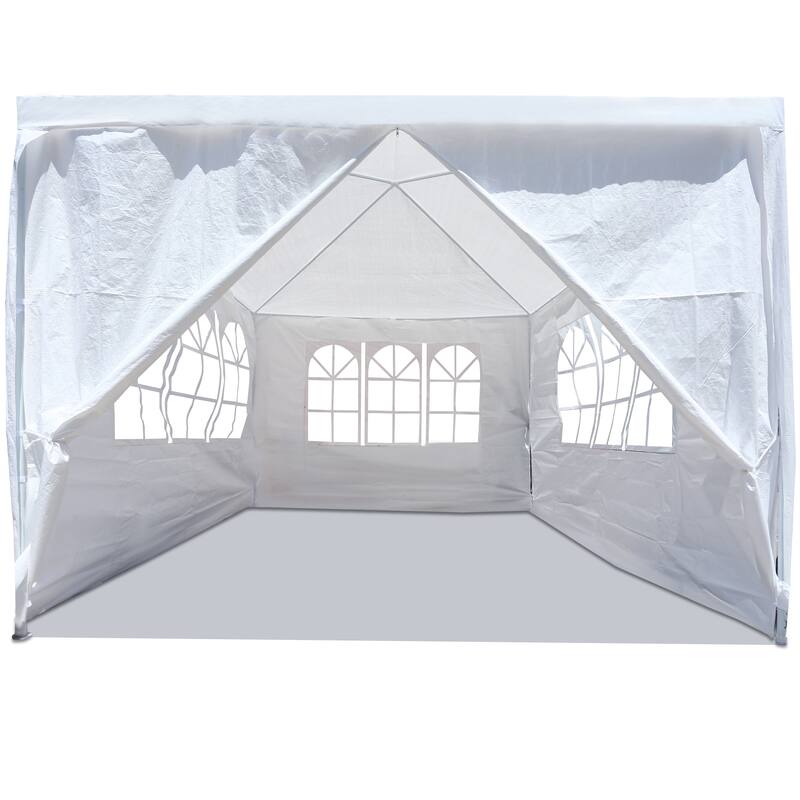 10x10 Heavy Duty Outdoor Party Tent with Removable Walls and Durable Construction