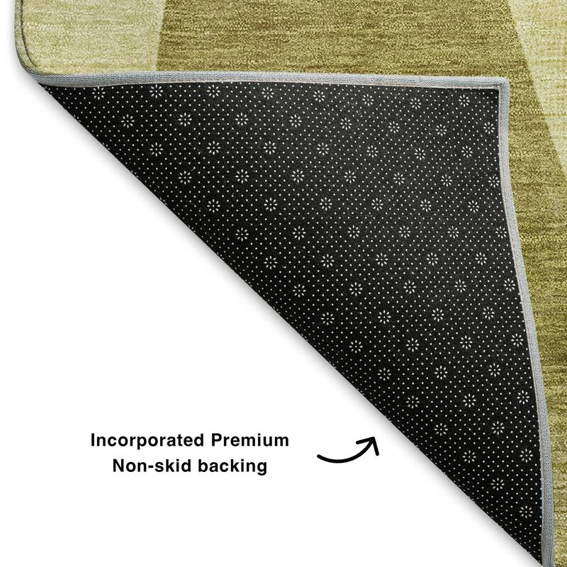 Premium Washable Super Soft Abstract Contemporary Mayfield Rug