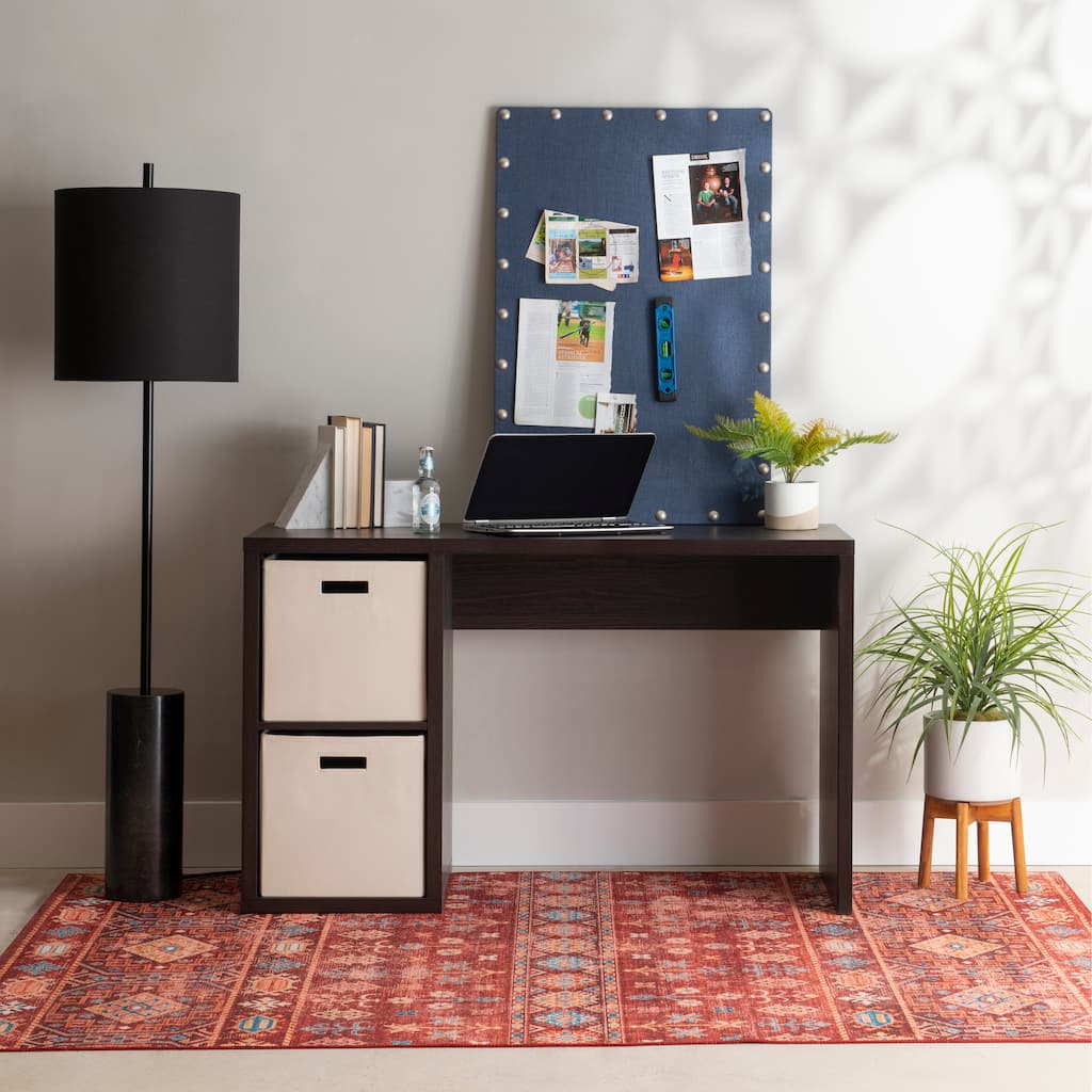 Linon Alaric 2 Cube Storage Desk