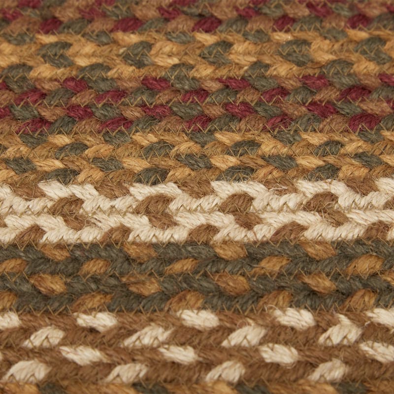 Tea Cabin Jute Rug Rect w/ Pad 24x36 - 2' x 3'