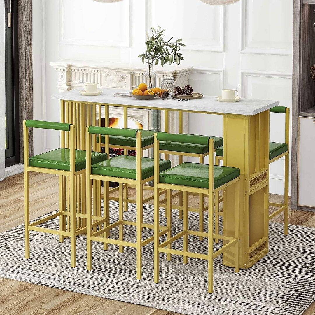 Wide shop bar table