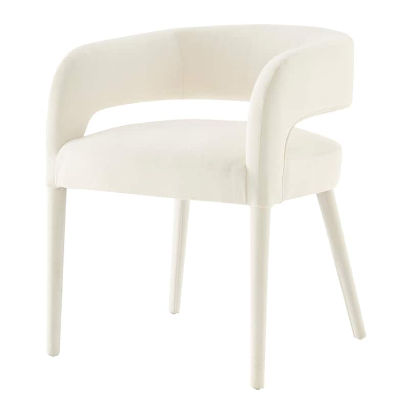 NPD Furniture Lauryn Velvet Dining Side Chair
