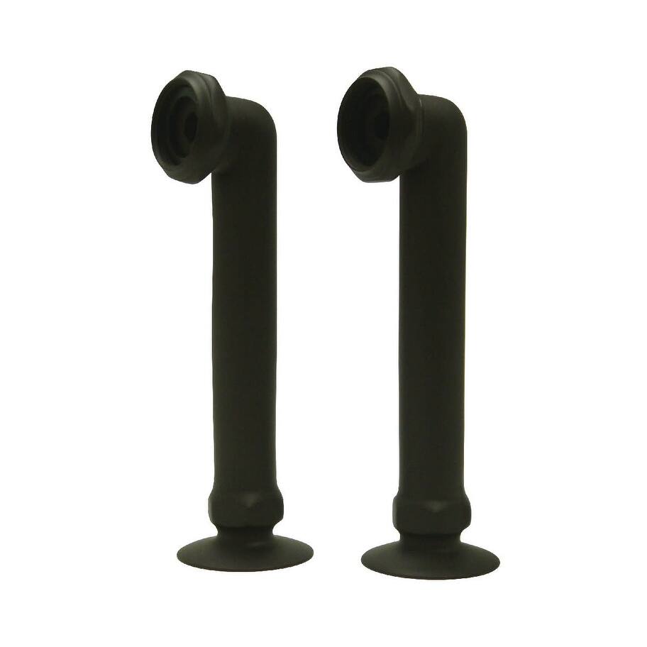 Kingston Brass 6" Riser with 1/2" NPS Connections for Leg Tub Fillers