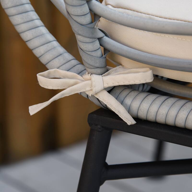 PE Rattan Wicker Table and Chairs
