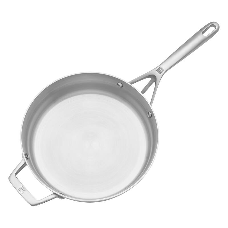 ZWILLING Motion Stainless Steel 4-qt Stainless Steel Chef's Pan with Lid