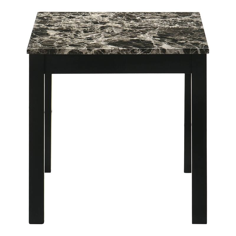 Furniture of America Sonnet Modern 3-Piece Wood Coffee Table Set with 2 End Tables