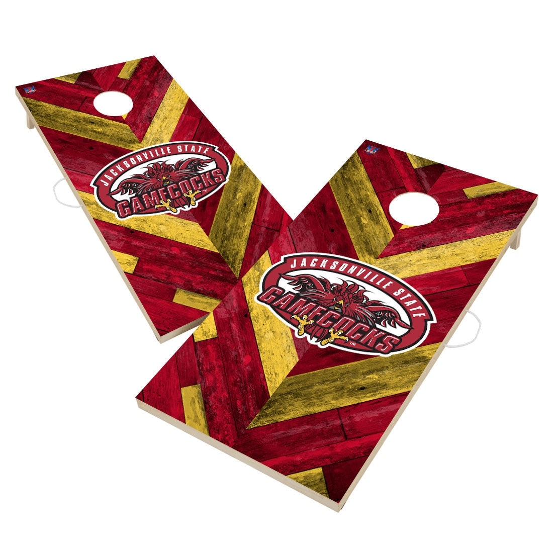 Jacksonville State University JSU Gamecocks Cornhole Board Set