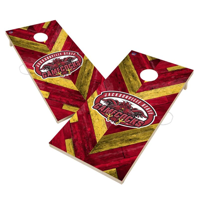 Jacksonville State University JSU Gamecocks Cornhole Board Set - 16 Years and Up
