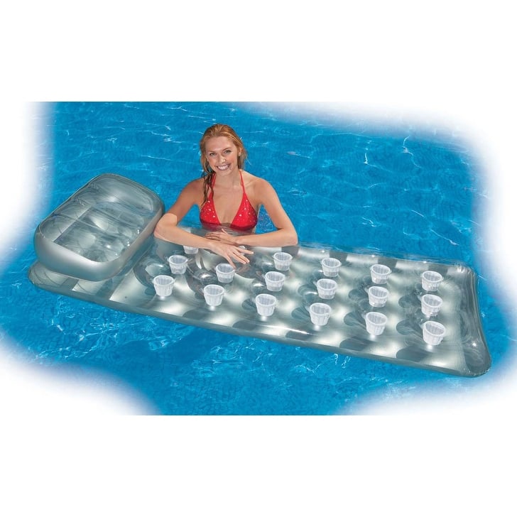 Intex 18-Pocket Mattress Suntanner Pool Lounger w/ Headrest (3 Pack) | 58894EP - 2.8