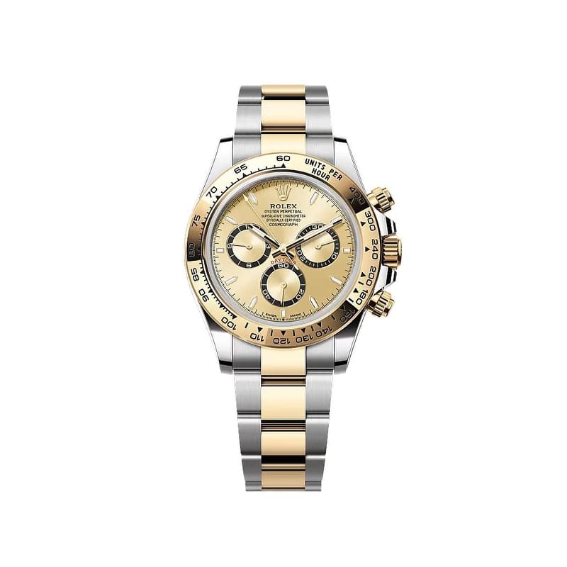 Rolex Pre-Owned Cosmograph Daytona Chrono Men's Watch - Champagne - 40mm