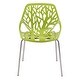 preview thumbnail 24 of 77, LeisureMod Asbury Modern Open Back Plastic Dining Side Chair