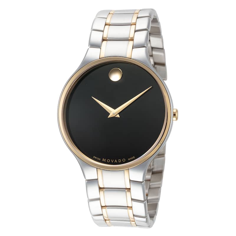 Movado Men's Serio 38mm Quartz Watch 0607284 - Two-Tone - N/A
