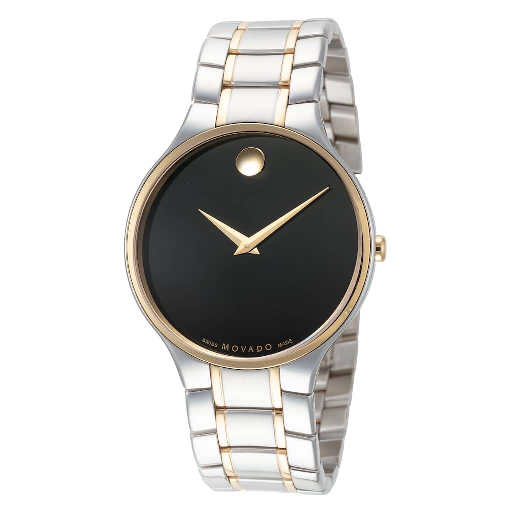 Movado Men's Serio 38mm Quartz Watch 0607284 - Two-Tone - N/A
