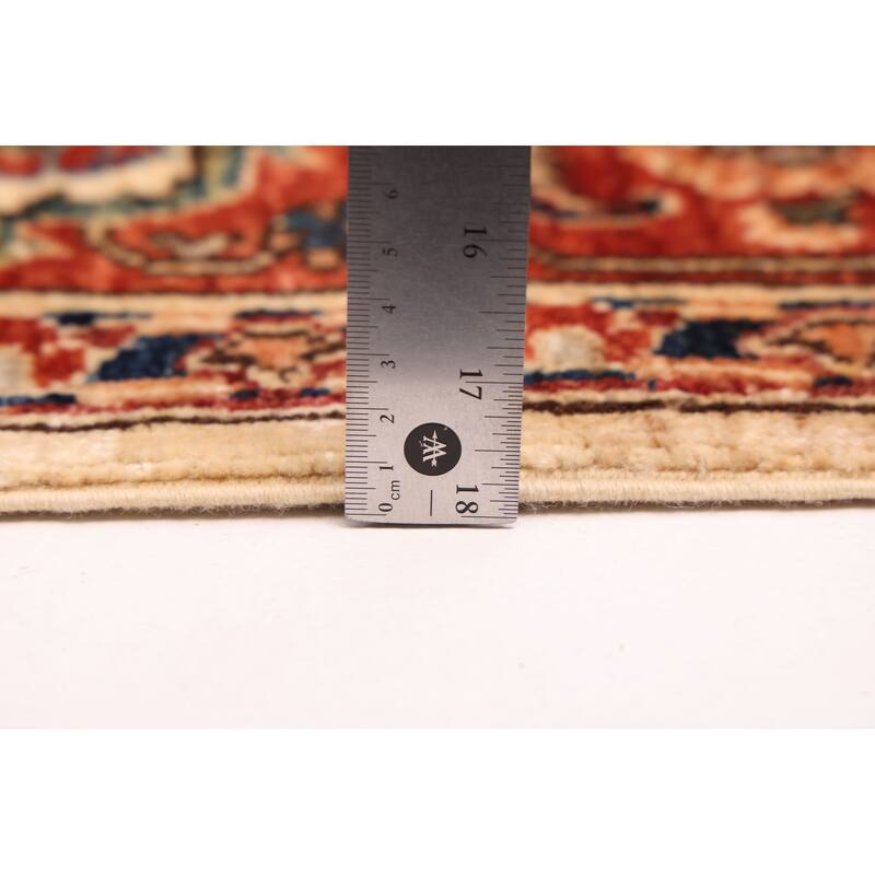 ECARPETGALLERY Hand-knotted Aryana Ivory Wool Rug - 5'8 x 7'10