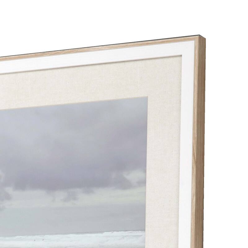 Surf S/4 Framed Art Giclee Under Glass - Blue