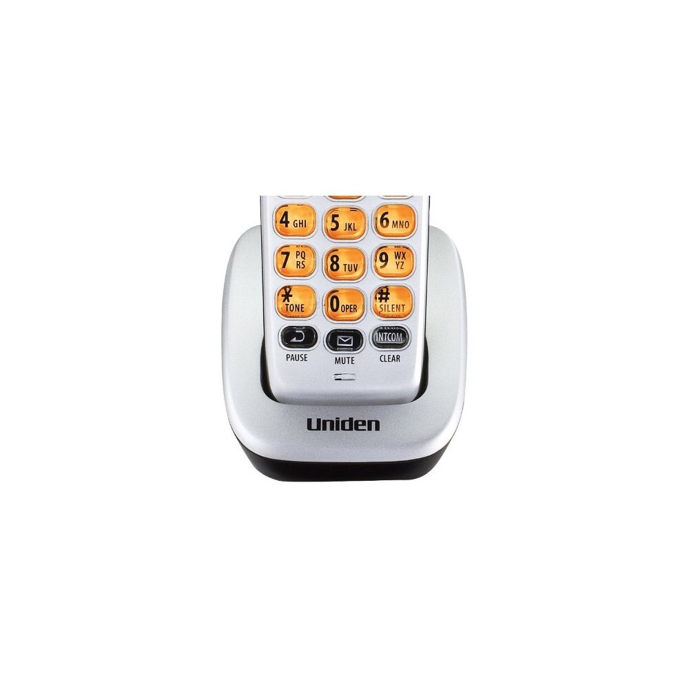 Uniden D1760-4 Cordless Phone with LCD Display /& 3 Additional Handsets
