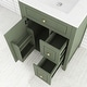 preview thumbnail 6 of 37, 24-Inch Bathroom Vanity with Ceramic Sink - 24" x 18" x 34"