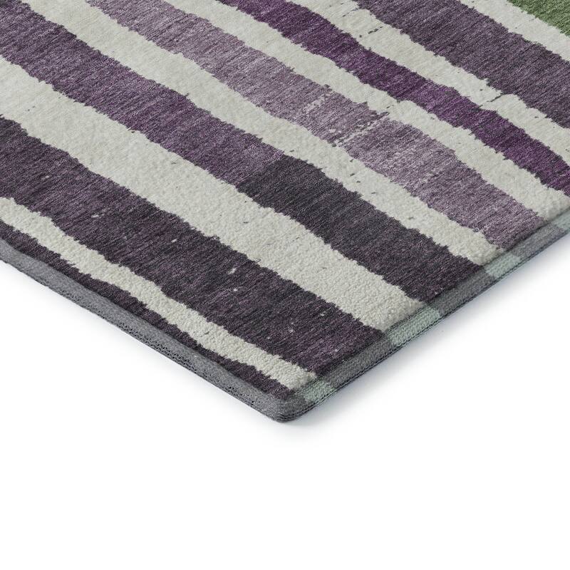 Premium Washable Super Soft Modern Stripe Mayfield Rug