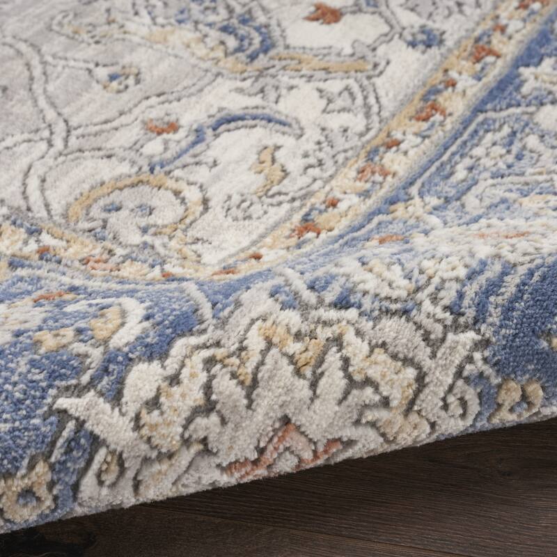 Nete Power Loomed Durable Area Rug By HomeRoots - 90' X '26' X '0.5