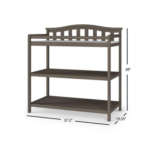 dimension image slide 2 of 4, Child Craft Arch Top Baby Changing Table