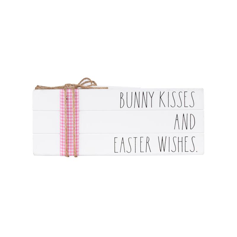 Rae Dunn EASTER/SPRING Themed Decorative Stacked Books