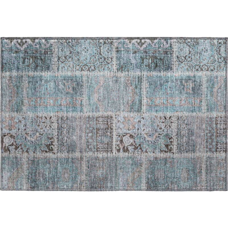 Premium Washable Super Soft Vintage Patchwork Mayfield Rug