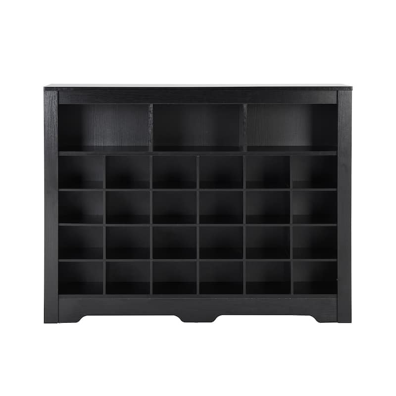 Merax Sleek Design 24 Shoe Cubby Console