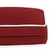 preview thumbnail 58 of 67, Haven Way Universal Outdoor Ottoman Cushion (Set of 2)