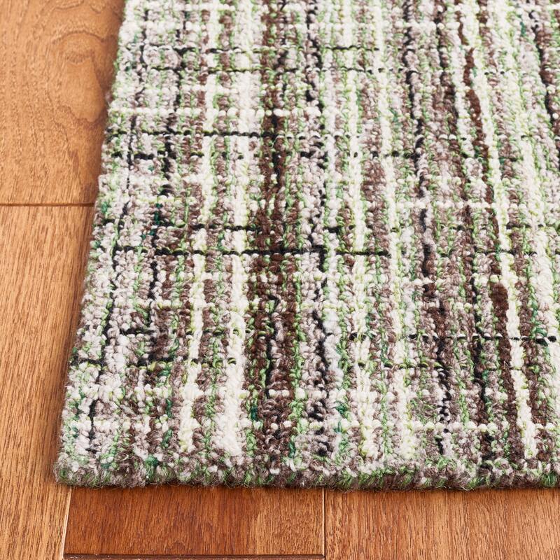 SAFAVIEH Handmade Abstract Crystelle Modern Wool Rug