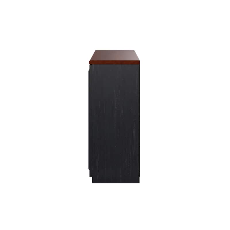Bush Furniture Fairview Accent Cabinet with Doors and Shelves