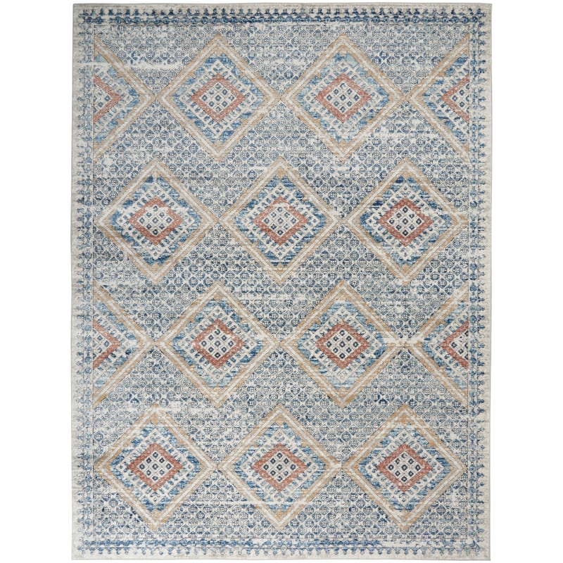 Nourison Concerto Traditional Persian Diamond Area Rug