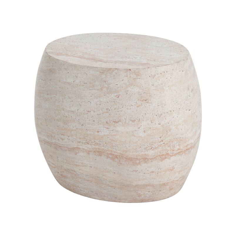 Gatsby Lightweight Concrete Side Table by Christopher Knight Home