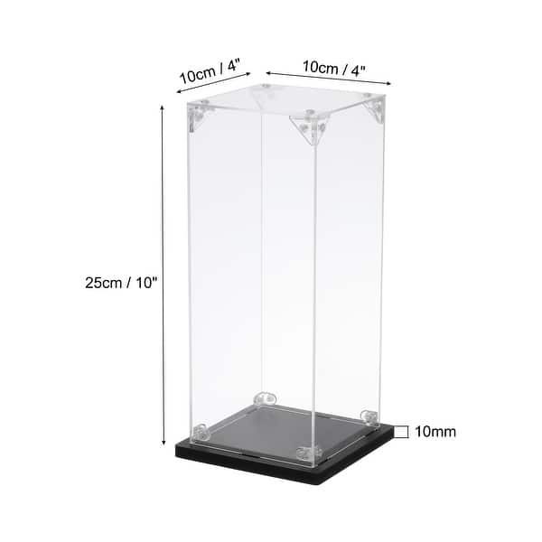 dimension image slide 26 of 65, Acrylic Display Case, for Displaying Collectibles, Dolls, Model Car