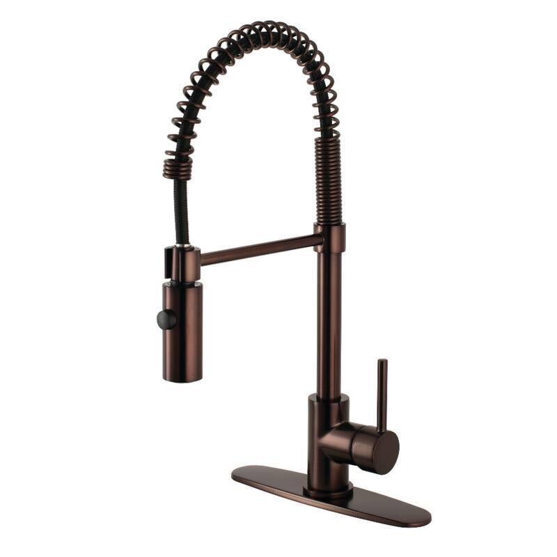 Kingston Brass Concord Single-Handle Pre-Rinse Kitchen Faucet