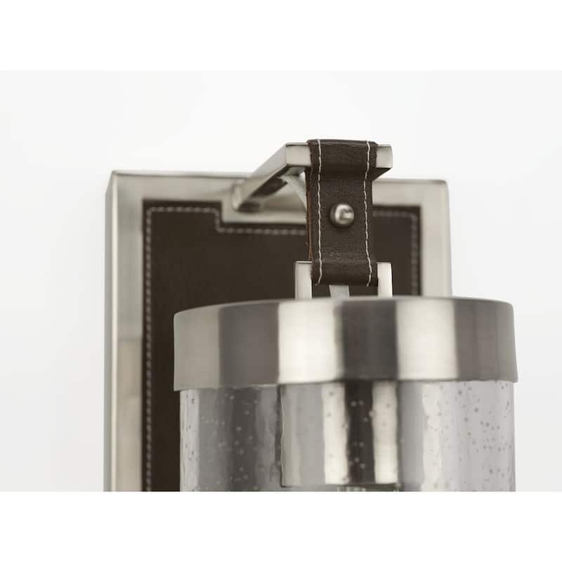 POINT DUME® Lookout Collection Brushed Nickel Wall Bracket - 6 in x 7.375 in x 12.875 in