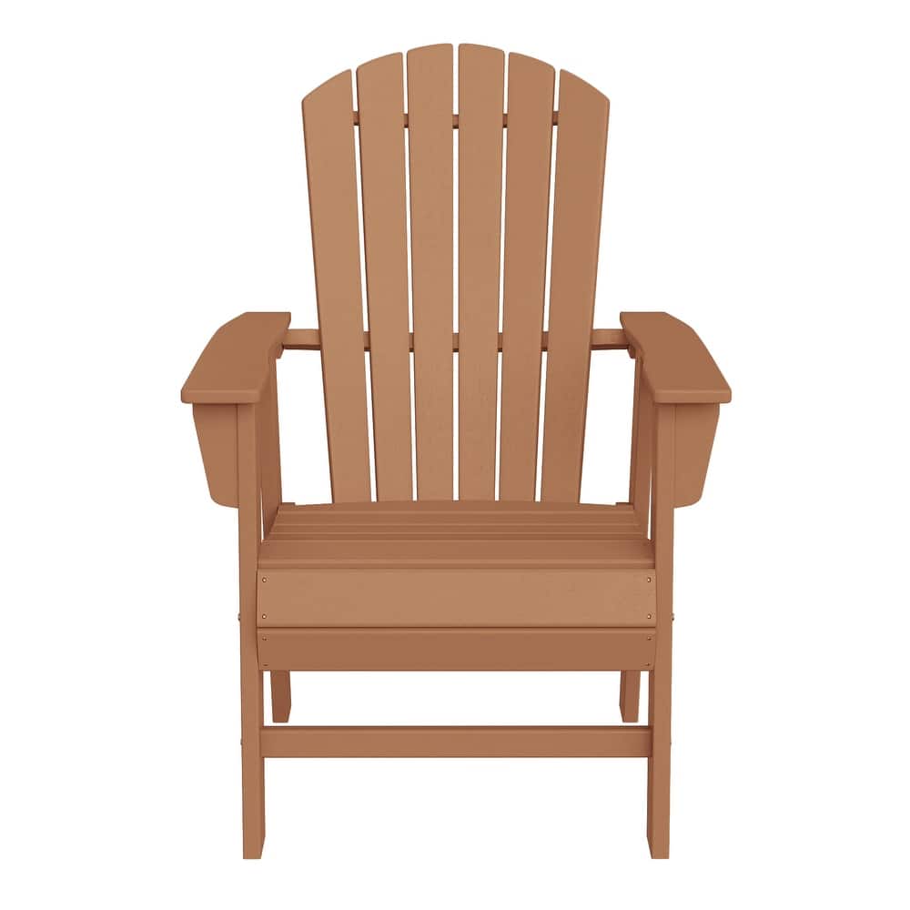 Altura Hdpe All Weather Outdoor Patio Adirondack Dining Chair