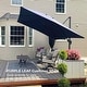preview thumbnail 13 of 14, PURPLE LEAF 9 ft 360 Degree Rotation Patio Umbrella With Base